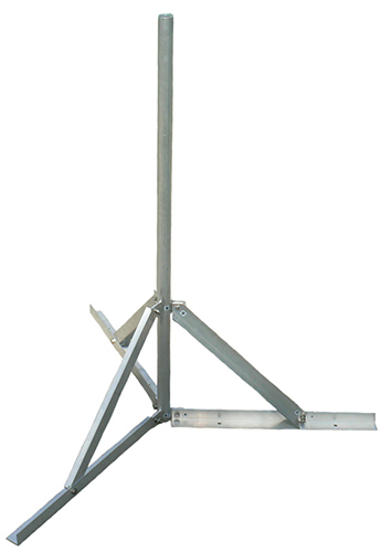 Quick install collapsible Tripod stand, marine grade aluminium – 1.5m with 3 x 750mm legs